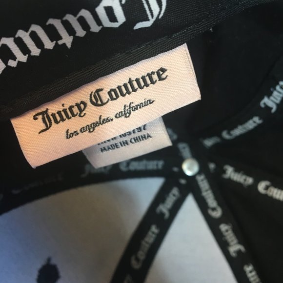 Juicy Couture Baseball Cap Colorful Embroidered Spellout Rainbow Logo Retro Y2K - Picture 6 of 7